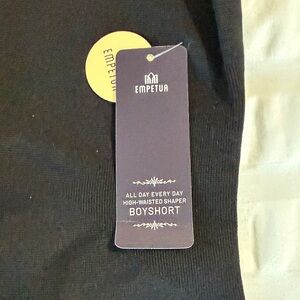 SKIMS Black High-Waisted Shaper Boyshort